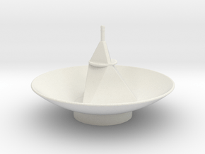 New Horizon's Antenna in White Natural Versatile Plastic