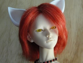 Fox Ears SD doll size in White Natural Versatile Plastic