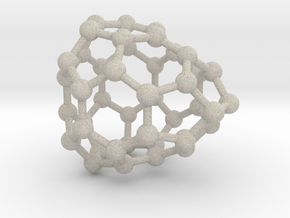 0242 Fullerene C42-21 c2v in Natural Sandstone