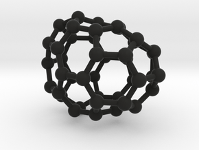 0243 Fullerene C42-22 cs in Black Natural Versatile Plastic