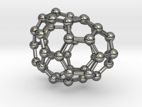 0243 Fullerene C42-22 cs in Fine Detail Polished Silver