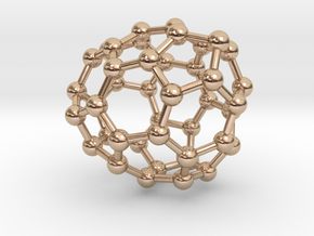0251 Fullerene C42-30 c1 in 14k Rose Gold