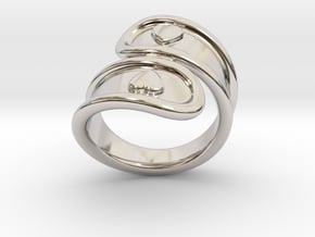 San Valentino Ring 23 - Italian Size 23 in Platinum
