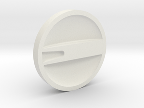 Retro Raygun: Selector dial in White Natural Versatile Plastic