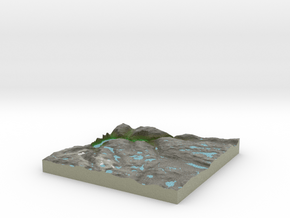 Terrafab generated model Fri Jul 17 2015 01:25:53  in Full Color Sandstone