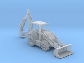 Cat 430F Backhoe N Scale in Tan Fine Detail Plastic