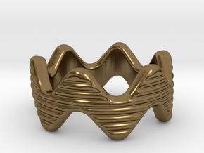 Zott Ring 15 - Italian Size 15 in Polished Bronze