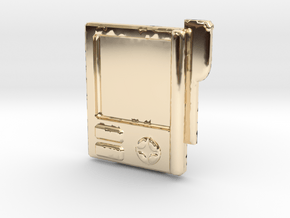Control Tablet  in 14K Yellow Gold