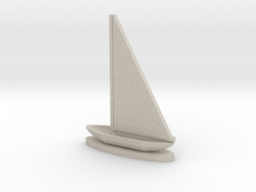 Sailboat in Natural Sandstone