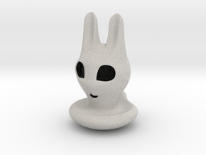 Halloween Character Hollowed Figurine: BunnyGhosty in Full Color Sandstone