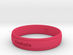 Bracelets (Personalize as you wish) in Pink Processed Versatile Plastic