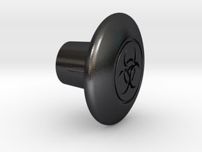 Shooter Rod Knob - Toxic in Polished and Bronzed Black Steel