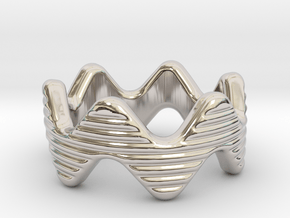 Zott Ring 16 - Italian Size 16 in Platinum