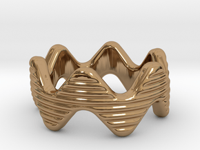 Zott Ring 18 - Italian Size 18 in Polished Brass