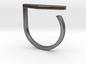 Adjustable ring. Basic model 11. in Polished Nickel Steel