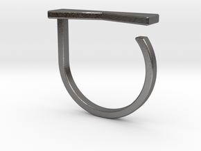 Adjustable ring. Basic model 12. in Polished Nickel Steel
