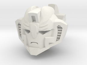 Neo Seeker Head - Angry in White Natural Versatile Plastic