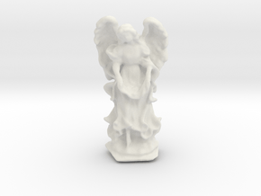 Angel 01 in White Natural Versatile Plastic