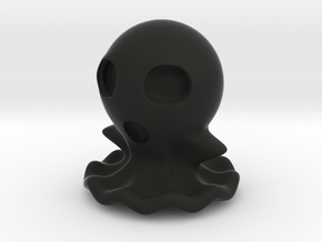 Halloween Hollowed Figurine: FullBodyGhosty in Black Natural Versatile Plastic