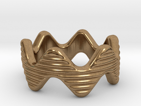 Zott Ring 19 - Italian Size 19 in Natural Brass
