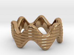 Zott Ring 20 - Italian Size 20 in Polished Brass