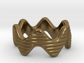 Zott Ring 22 - Italian Size 22 in Polished Bronze