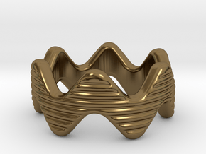 Zott Ring 30 - Italian Size 30 in Polished Bronze