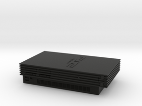 Sony PlayStation 2 (Scale 1:5) in Black Natural Versatile Plastic
