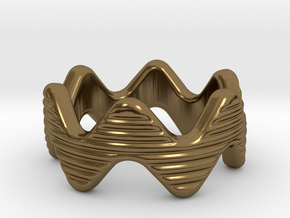 Zott Ring 31 - Italian Size 31 in Polished Bronze