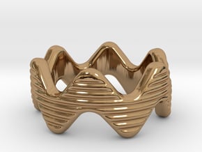 Zott Ring 31 - Italian Size 31 in Polished Brass