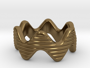 Zott Ring 32 - Italian Size 32 in Polished Bronze