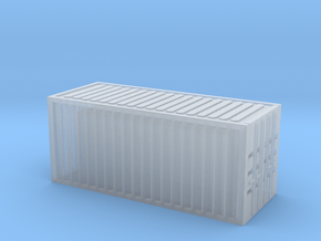 1/450 Container 20ftx1 in Tan Fine Detail Plastic