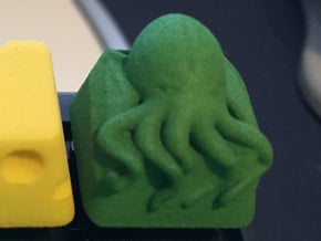 Topre Cthulhu Keycap in Green Processed Versatile Plastic
