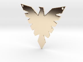 The Phoenix in 14k Gold Plated Brass