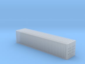 1/450 Container 40ftx1 in Tan Fine Detail Plastic