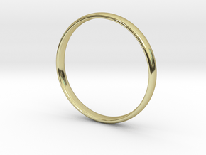 Simple wedding/engagement band - size 6 US in 18k Gold