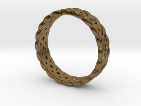 Rohkea Bold Celtic Knot in Natural Bronze: 8.5 / 58