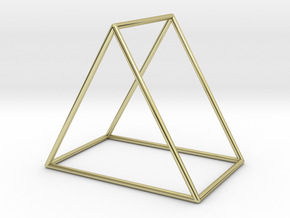 Triangle Bracelet - Medium in 18K Gold Plated