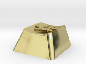 Northwestern University Wildcat Paw in 18k Gold Plated Brass