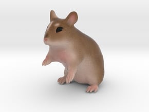 Custom Hamster Figurine - Filly in Full Color Sandstone