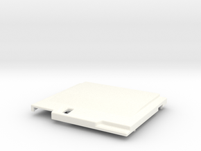 TED V2 DUO Style Shell in White Processed Versatile Plastic