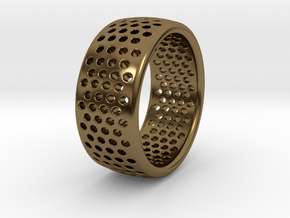 Light Ring in Polished Bronze