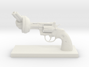 No-violence gun - Antiques in White Natural Versatile Plastic