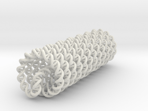 12 Strand DNA Activator Coil in White Natural Versatile Plastic