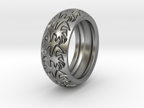 Ray B. - Tire Ring in Natural Silver: 9 / 59