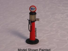 PT01A 1920s Gas Pump (28mm) in Tan Fine Detail Plastic