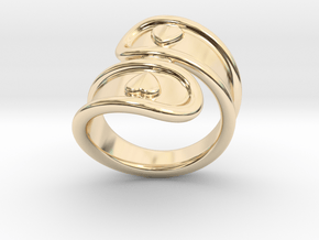San Valentino Ring 24 - Italian Size 24 in 14K Yellow Gold