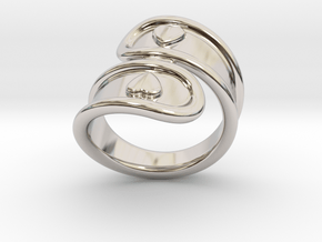 San Valentino Ring 24 - Italian Size 24 in Platinum