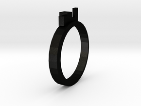 Ring for Kings (19 mm inside diameter) in Matte Black Steel
