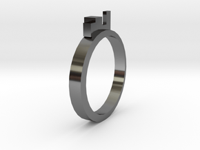 Ring for Kings (19 mm inside diameter) in Fine Detail Polished Silver
